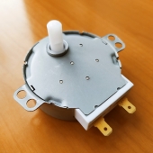 Двигатель вращения поддона SS-5-240-TD (220-240V, 4W, 5rpm, H=10/14mm)