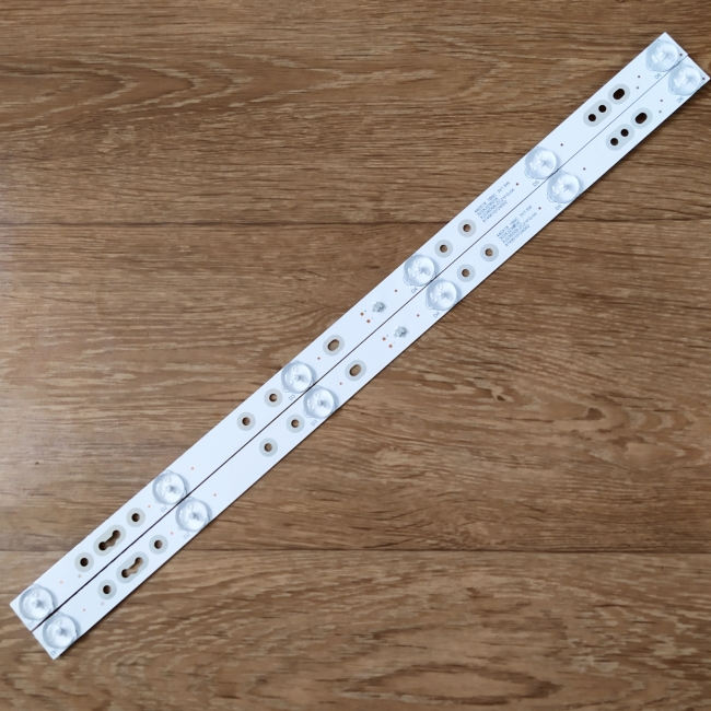 Подсветка LED TV Dexp, Goldstar 2 планки по 440mm 6линз (3V) XJ236D06-ZC21FG-04 24"