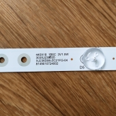 Подсветка LED TV Dexp, Goldstar 2 планки по 440mm 6линз (3V)  XJ236D06-ZC21FG-04 24"