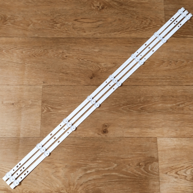 Подсветка LED TV Dexp 3 планки по 810mm 8линз (3V) JL.D43081330-349AS-M 43"