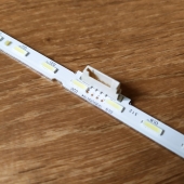 Подсветка LED TV Samsung 2 планки по 530mm 38LED (6V)  AOT-49-NU7300-2X38-3030C 49"