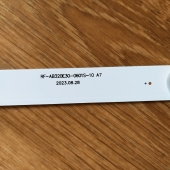 Подсветка LED TV Dexp, Fusion, Supra 2 планки по 595mm 6линз (3V)  RF-AB320E30-0601S-10 32"
