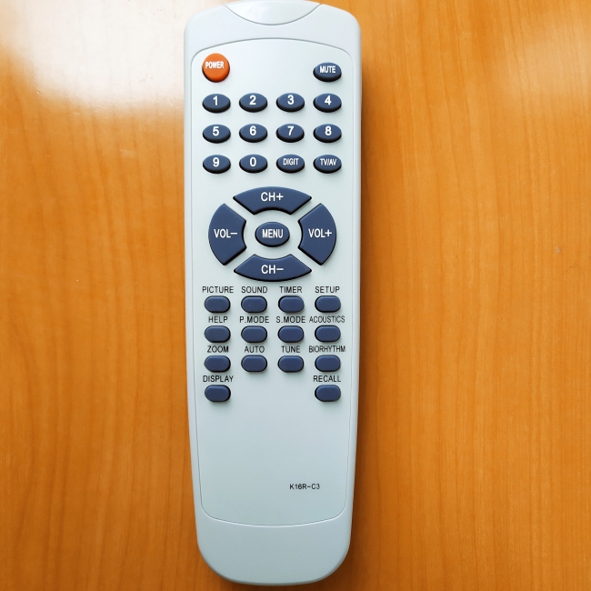 Пульт Rolsen, Akai, Sokol, Sitronics K16R-C3 (TVD3, K16R-C10, K10R-C17) (TV)