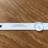 Подсветка LED TV AMCV, Dexp, Hyundai, Supra 2 планки по 570mm 7линз (6V)  CC02320D570V12 32"