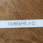 Подсветка LED TV LG  2 планки по 615mm 7линз (3V)  Direct 16Y 32 FHD A-Type Rev.0.0 (32LH60) 32"