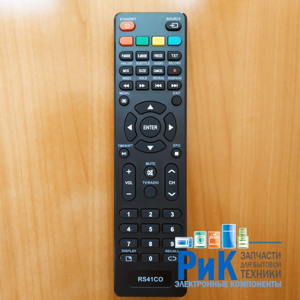 Пульт Erisson RS41C0 TIMESHIFT (32LES81T2), Akira, Fusion, Dexp, Econ  (TV)