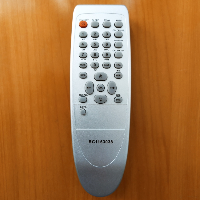 Пульт Rolsen, Polar, Elenberg, Sanyo, Shivaki, TCL RC-1153038 (RC-1153012) (TV)