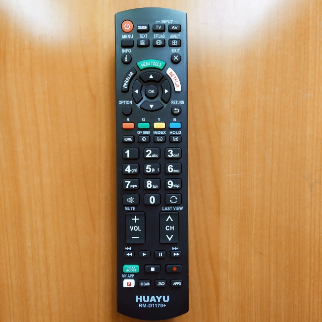 Пульт Panasonic универсальный RM-D1170+ (TV)