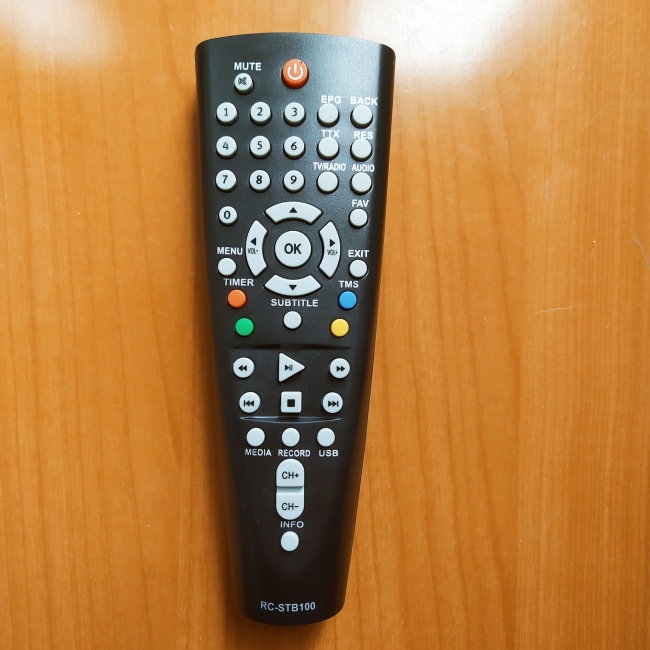 Пульт BBK RC-STB100 (RC-STB103) DVB-T2 (цифровая приставка)