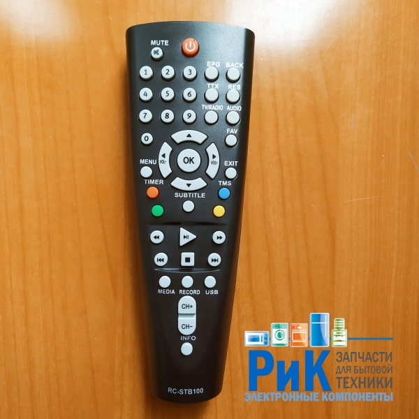 Пульт BBK RC-STB100 (RC-STB103) DVB-T2  (цифровая приставка)