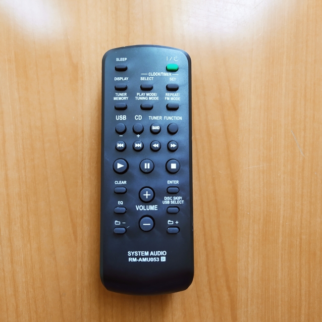 Пульт Sony RM-AMU053 (RM-SC3) (муз. центр)
