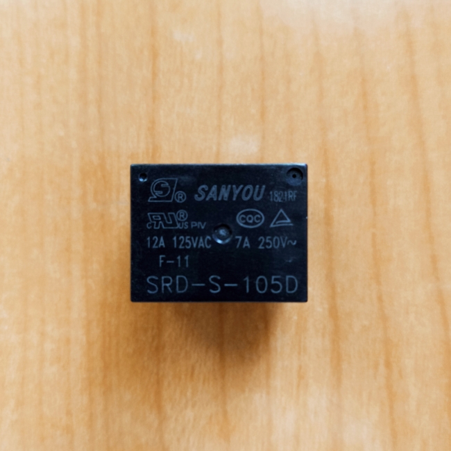 Реле 5V 7A 1C (SRD-S-105D)
