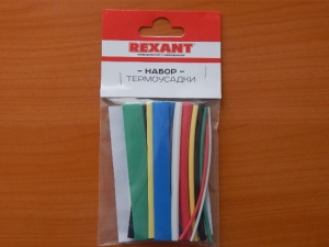 Набор термоусадочных трубок №3 (Multicolor)  Rexant  29-0103