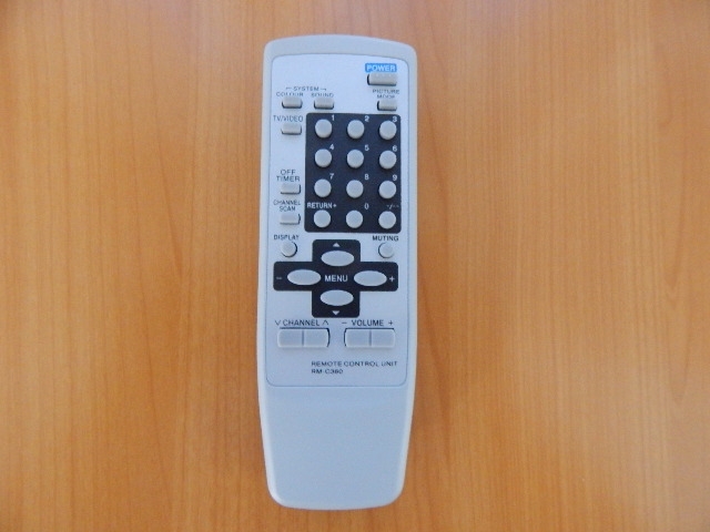 Пульт JVC RM-C360GY серый (TV)