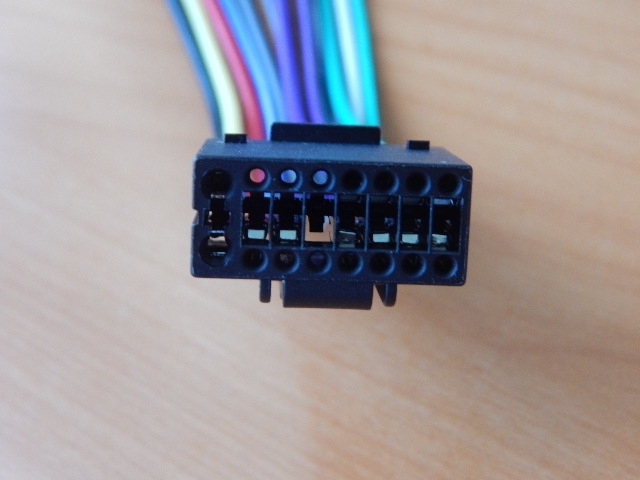 Разъем Kenwood KRC151/156/256/356/456/556/656/756, JVC KD-X30EED  KN16-00