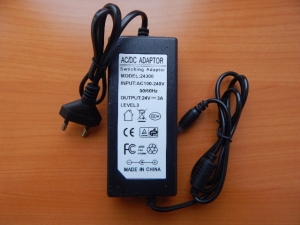 Адаптер питания 220/24.0V 3.0A 72W (5.5x2.5mm)  LX-2403