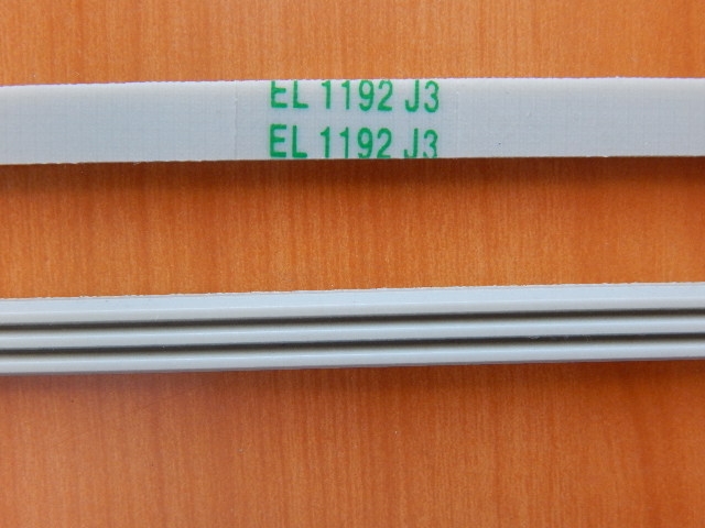 Ремень 1192 J3 белый <1146mm>  (72119300)