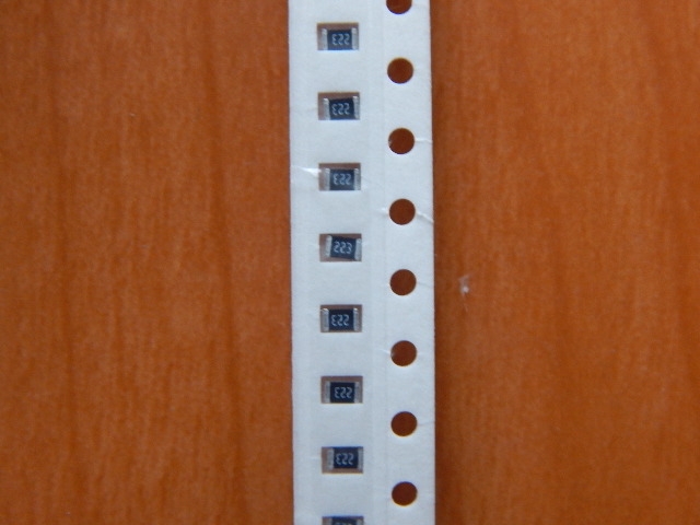 Резистор SMD    22kom  0.125w  0805 (22K) 5%  (223)