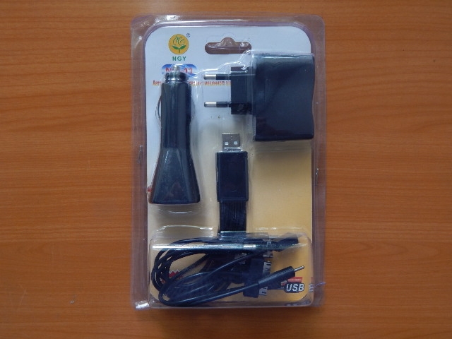 Зарядное устройство 220V;12V;USB/5V 2.0A (10 разъемов) (3 in1) NG-11