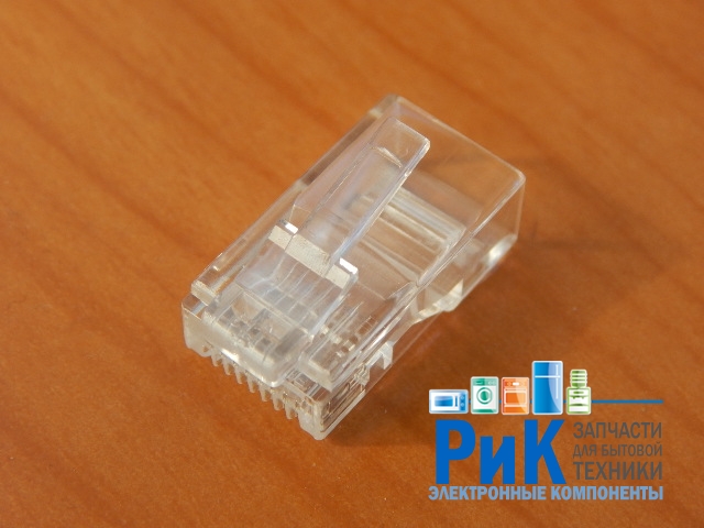 Разъем 8P8C (RJ45) штекер компьютерный