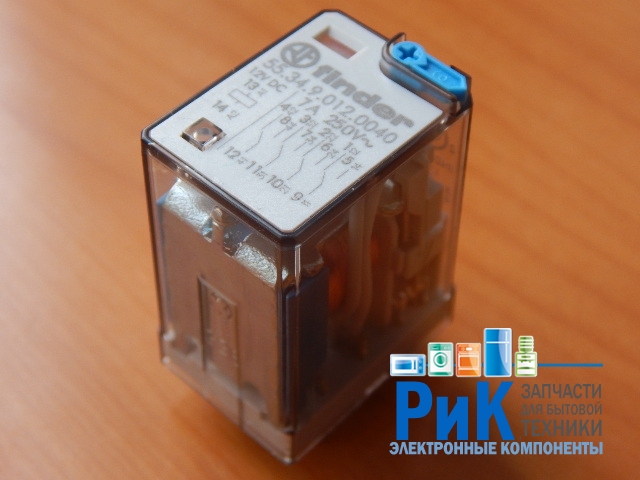 Реле  12V  7A 4C  (55.34.9.012.0040)