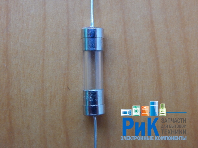 Предохранитель с выводами  2.0A  (5x20mm)