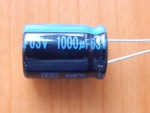 1000mkF  63v 105C Jamicon TK