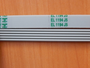 Ремень 1194 J5 белый   (WN261)