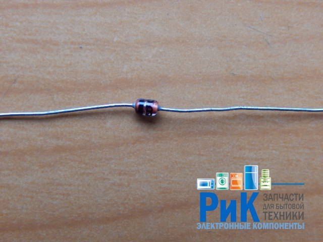 Стабилитрон  20v 0.5w (BZX55-C20) = 1N5250B