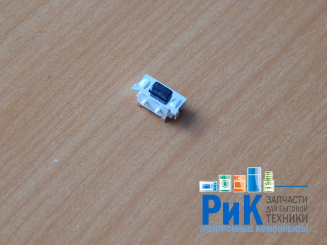 Кнопка 2-pin  7x3.4x3.5mm L=1mm  SWT-1188E (для брелков)  (№2b)