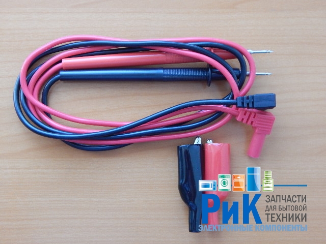 Щупы для мультиметра ETL-11 (щуп + крокодил)  S-line