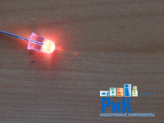 Светодиод  5mm RGB красный-зеленый-синий мигающий  FYL-5015UC