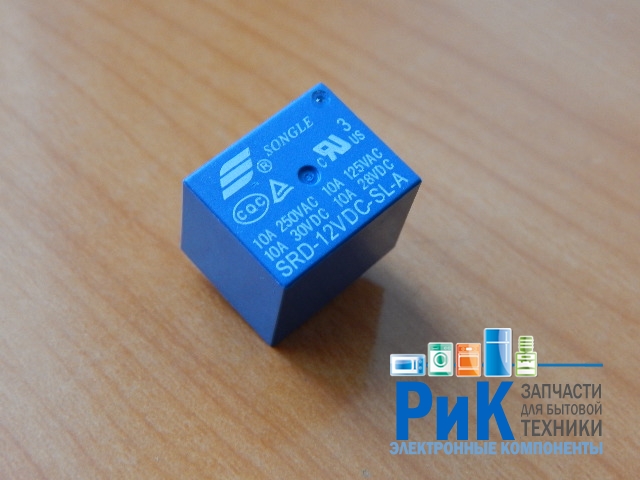 Реле  12V 10A 1C  (SRD-12VDC-SL-A)