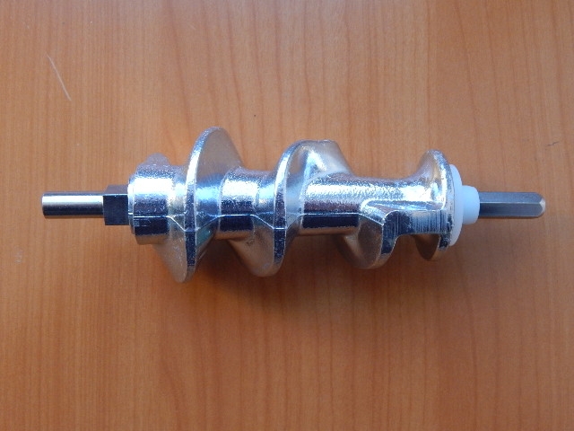 Шнек мясорубки Moulinex HV8, большой 4-х гранник (SS-193513, MM0419Lw)