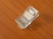 Разъем 8P8C (RJ45) штекер компьютерный