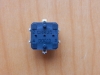 Кнопка 4-pin 12x12mm L=1mm с белой подсветкой  (№99w), фото 2