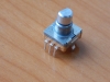 Энкодер 11.7 х 12mm, ручка мет. под спил D=6mm L=10mm (дискр.=20) с кнопкой  R1a.