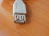 Шнур USB A шт. - USB A гн. 1.8m белый (удлинитель)  18-1114, фото 2