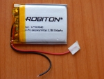 Аккумулятор 3.7V  550mAh 40x30x5.0mm Li-Pol с контроллером заряда