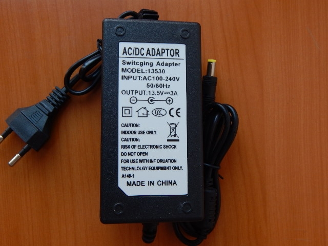 Адаптер питания 220/13.5V 3.0A 40W (5.5x2.5mm) 13530