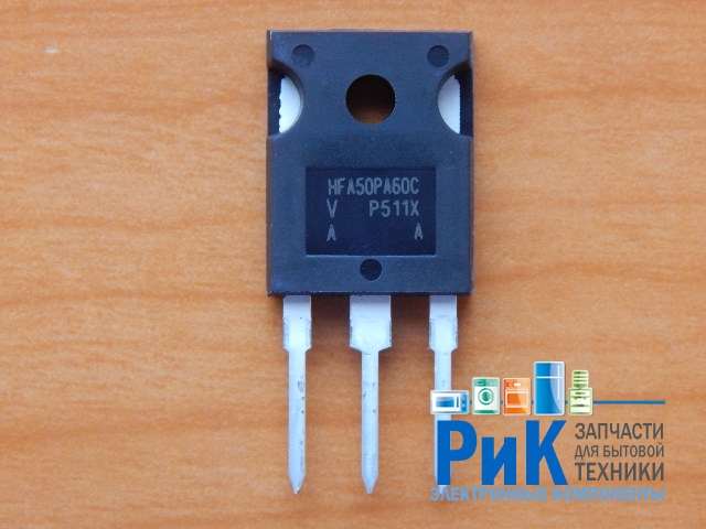 HFA50PA60C (600V, 25A, 23ns)