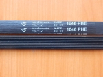 Ремень 1046 H8 (1051 H8, 1061 H8) черный <1003mm>  (BLH026UN)