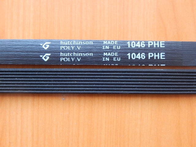Ремень 1046 H8 (1051 H8, 1061 H8) черный <1003mm> (BLH026UN)