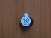 Зуммер с генератором (Buzzer) TMB12A12 (12.0V DC 3.1KHz. Ø12x9,5mm)