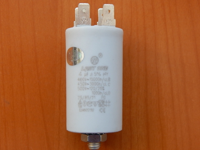 CBB60M 4.0mkF 450v (клеммы + болт)