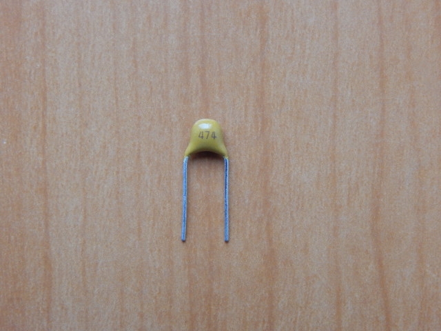 CAP 0.47mkF 50V 10% (474) (X7R)
