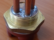 Тэн водонагревателя с термостатом 3000W Ariston  (73760)