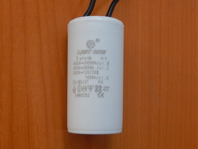CBB60 3.0mkF 450v (гибкие выводы)