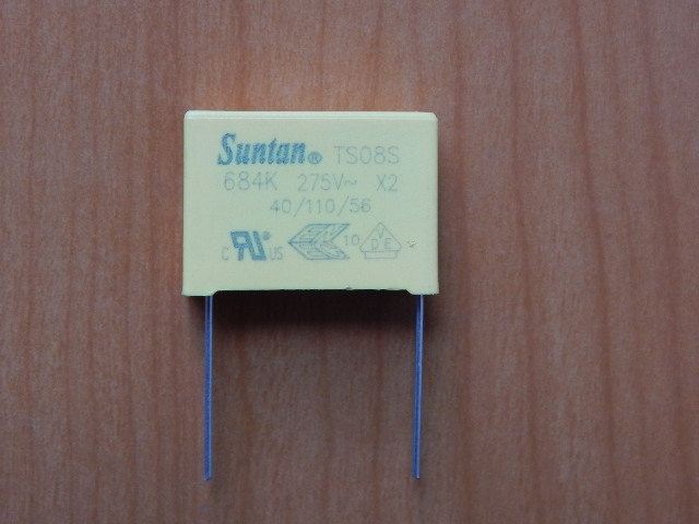 CAP 0.68mkF 275V 10% (684) (MKP-X2)