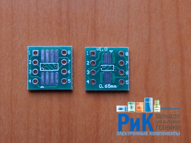 Панель-переходник SOIC8-SSOP8 (плата)